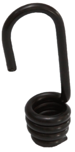 Crochets pour élastique 10mm - 2 pces